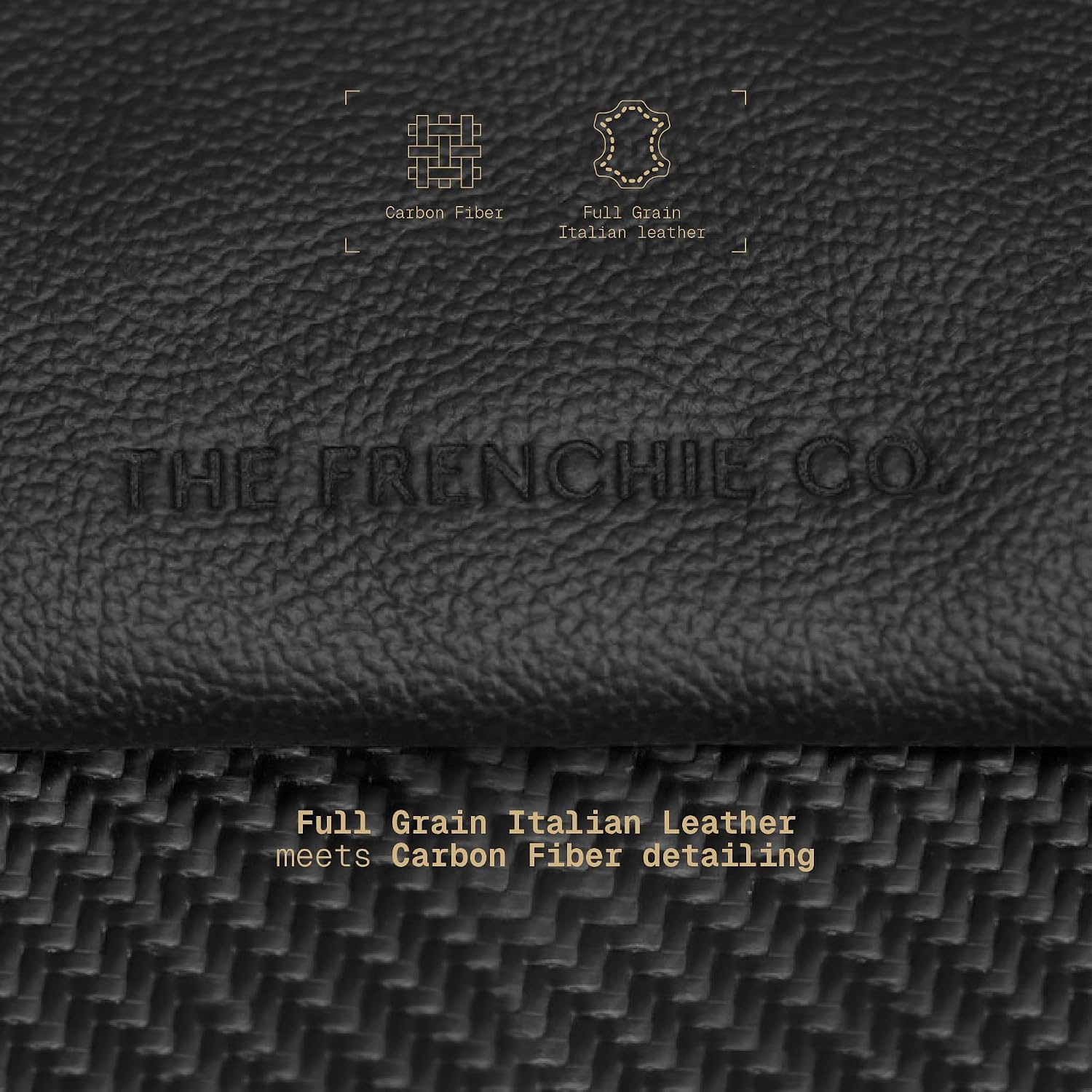 The Frenchie Co. - Work/Travel Speed Backpack - Expandable 23-30 L Laptop Pack - Anti-theft magnetic closure - Ballistic nylon body with full-grain Italian leather trim