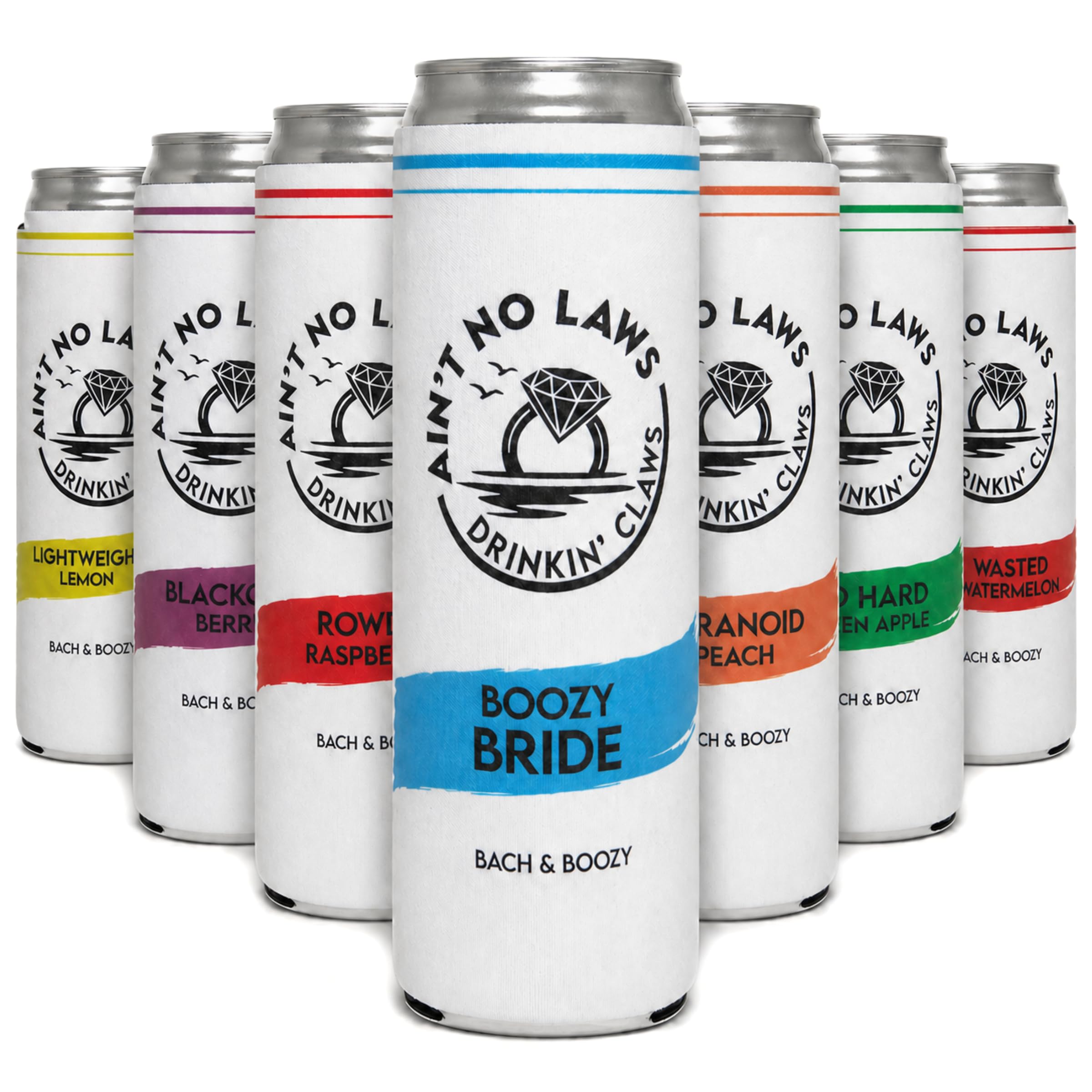 Slim Can Cooler - Ain't No Laws - 7 Pack