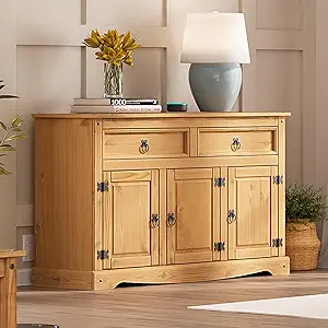 Furniture Dash Solid Wood Storage Cabinet 51.9