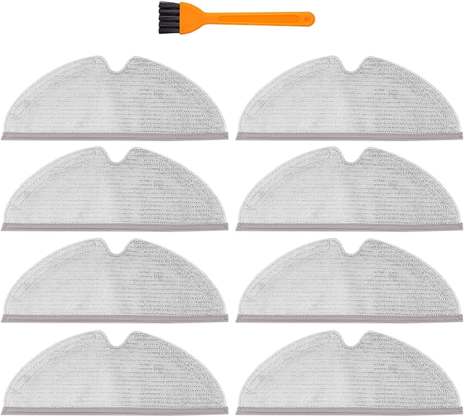 Mop Cloth Compatible with xiaomi S4 S5 S6 E4 E20 E25 E35 S50 Vacuum Cleaner, 8 Mop Cloth