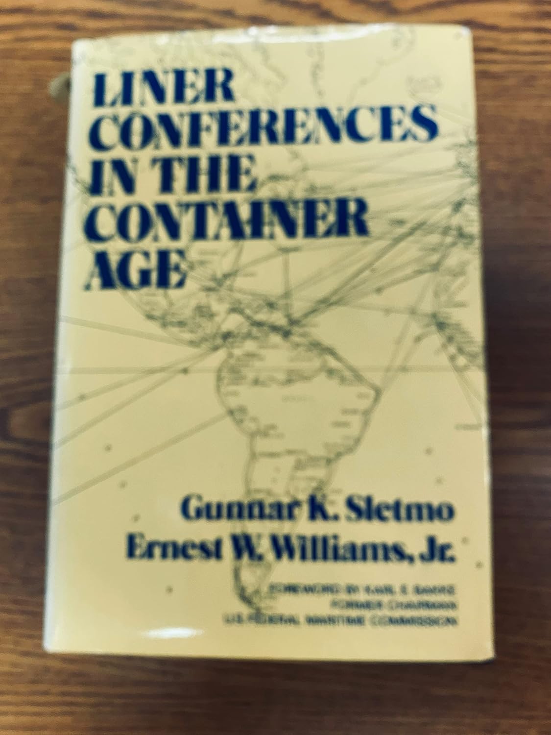 LINER CONFERENCES IN THE CONTAINER AGE Sletmo 9780029292006 Amazon