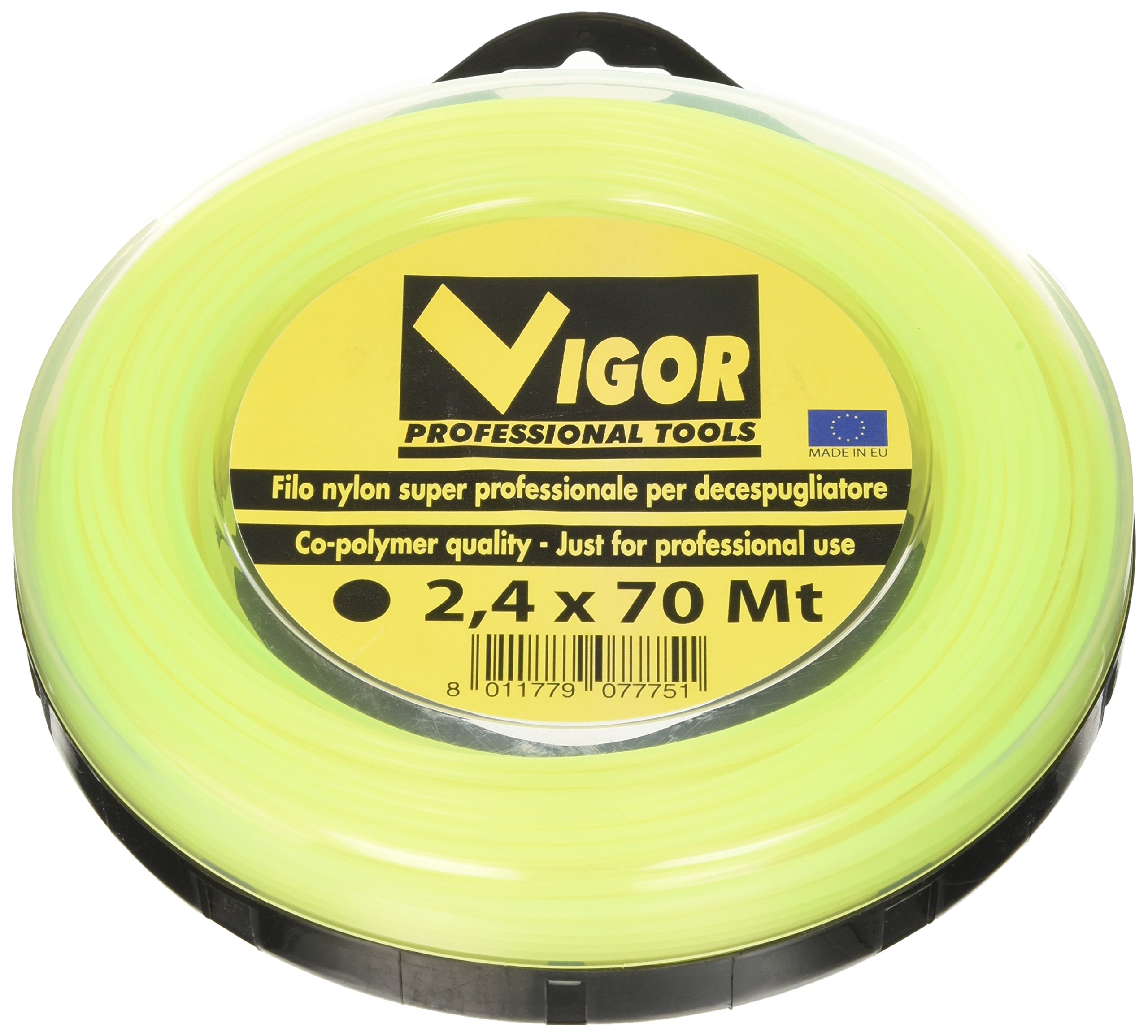 Filo Decespugliatori Vigor Tondo Mt. 70 D.mm. 2,4 - 4