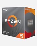 AMD Ryzen 5 3600 - Procesador para computadora de escritorio desbloqueado de 6 núcleos y 12 hilos con enfriador Wraith Stealth