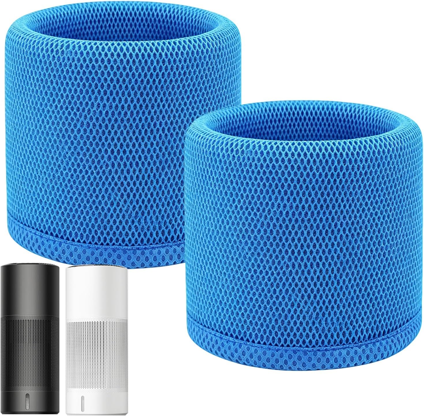 4PCS 774S Humidifier Replacement Filters Compatible with DREO Smart Evaporative Humidifier HM774S Model, Washable Humidifier Filter Featuring 3D Multi-Layer Mesh Design for Efficient Humidification
