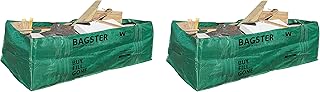 Bagster 3CUYD Dumpster in a Bag Holds up to 3,300 lb, Green(Pack of 2)