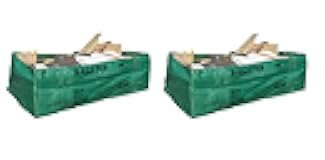 Bagster 3CUYD Dumpster in a Bag Holds up to 3,300 lb, Green(Pack of 2)