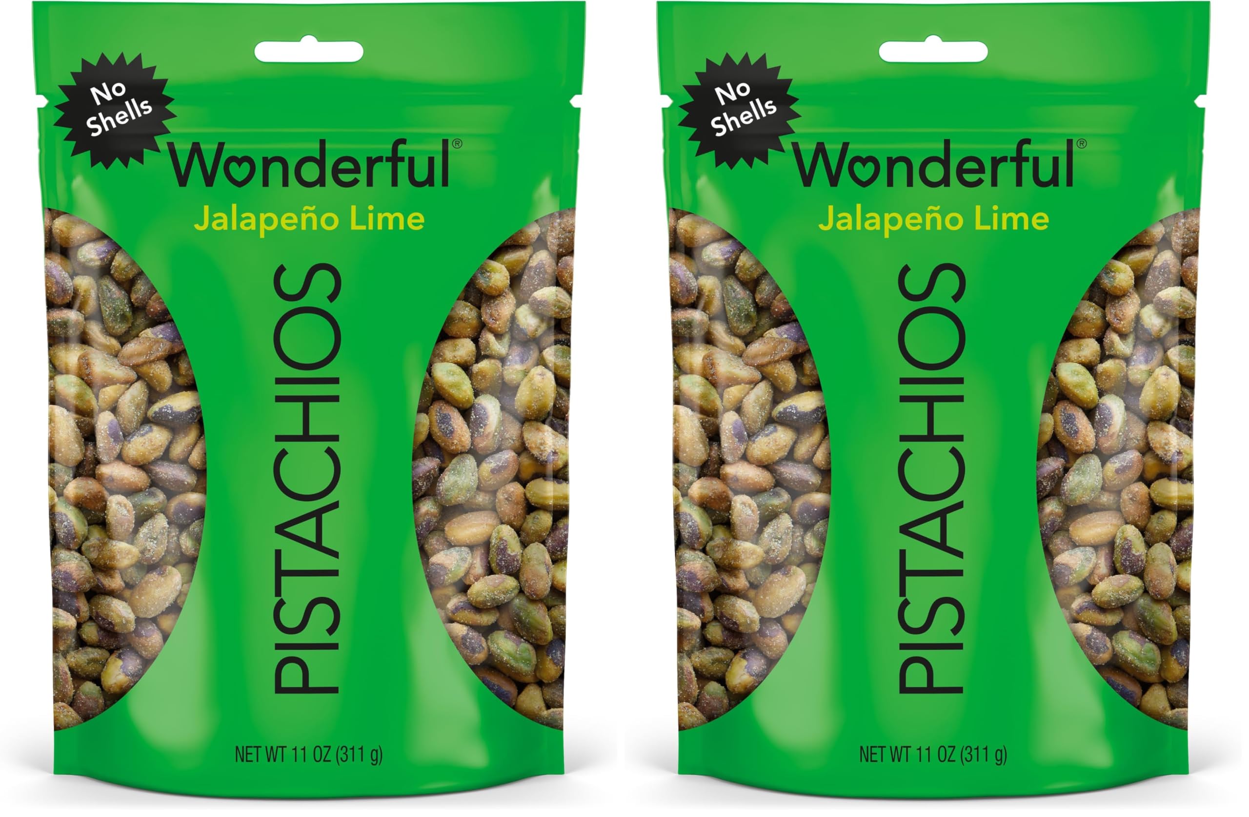 Amazon.com : Wonderful Pistachios No Shells, Jalapeño Lime