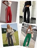 Alaroo Sweatpants Women Wide Leg Pants – Inseam about 28.94 inches