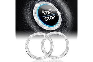 LivTee Bling Accessories: Crystal Car Engine Start Button Ring