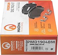 Vista 5 de MAGMA Premium PMD1904BM Pastillas de freno semimetálicas, delanteras