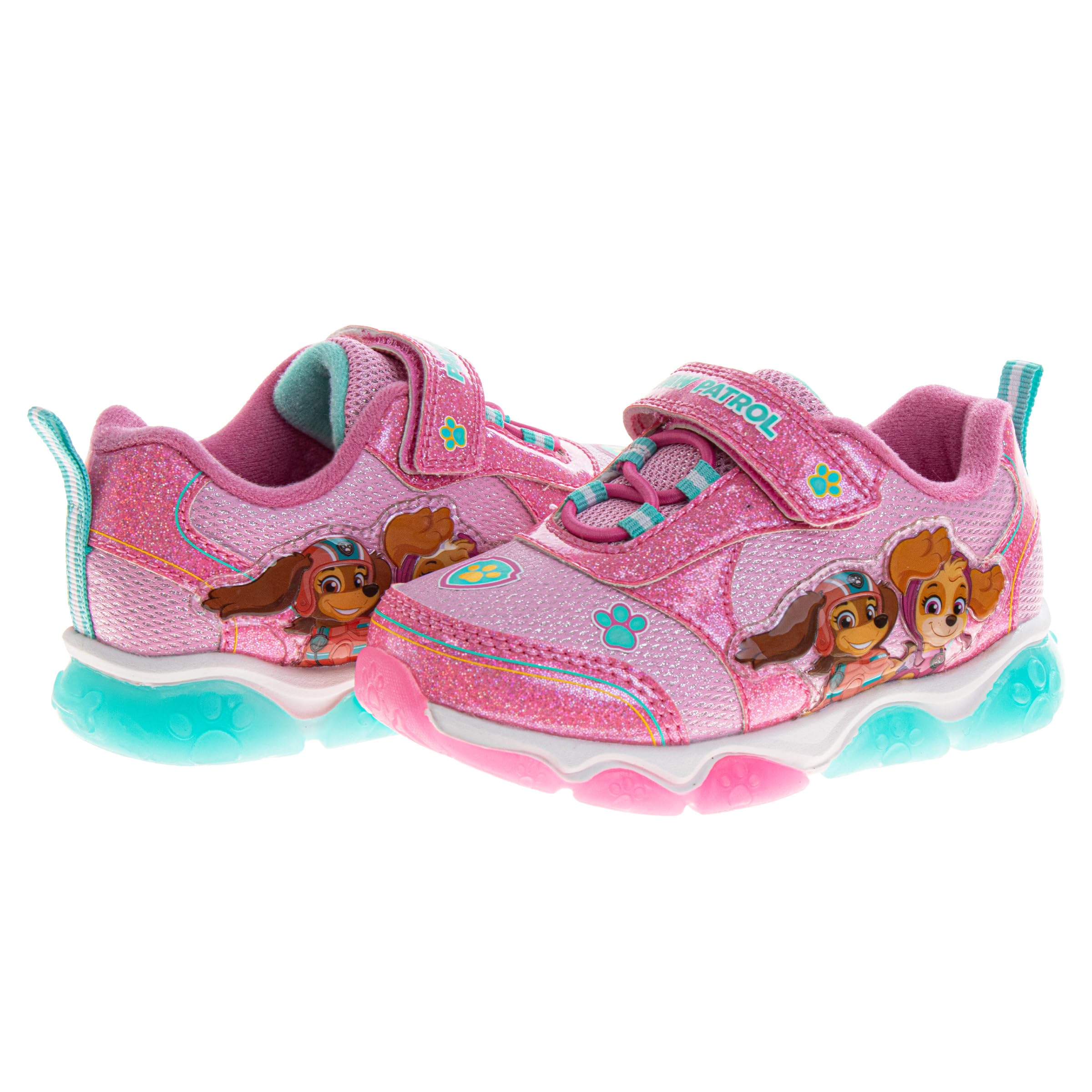 Disney Princess Moana Stitch Frozen, scarpe da bambina con luci a LED