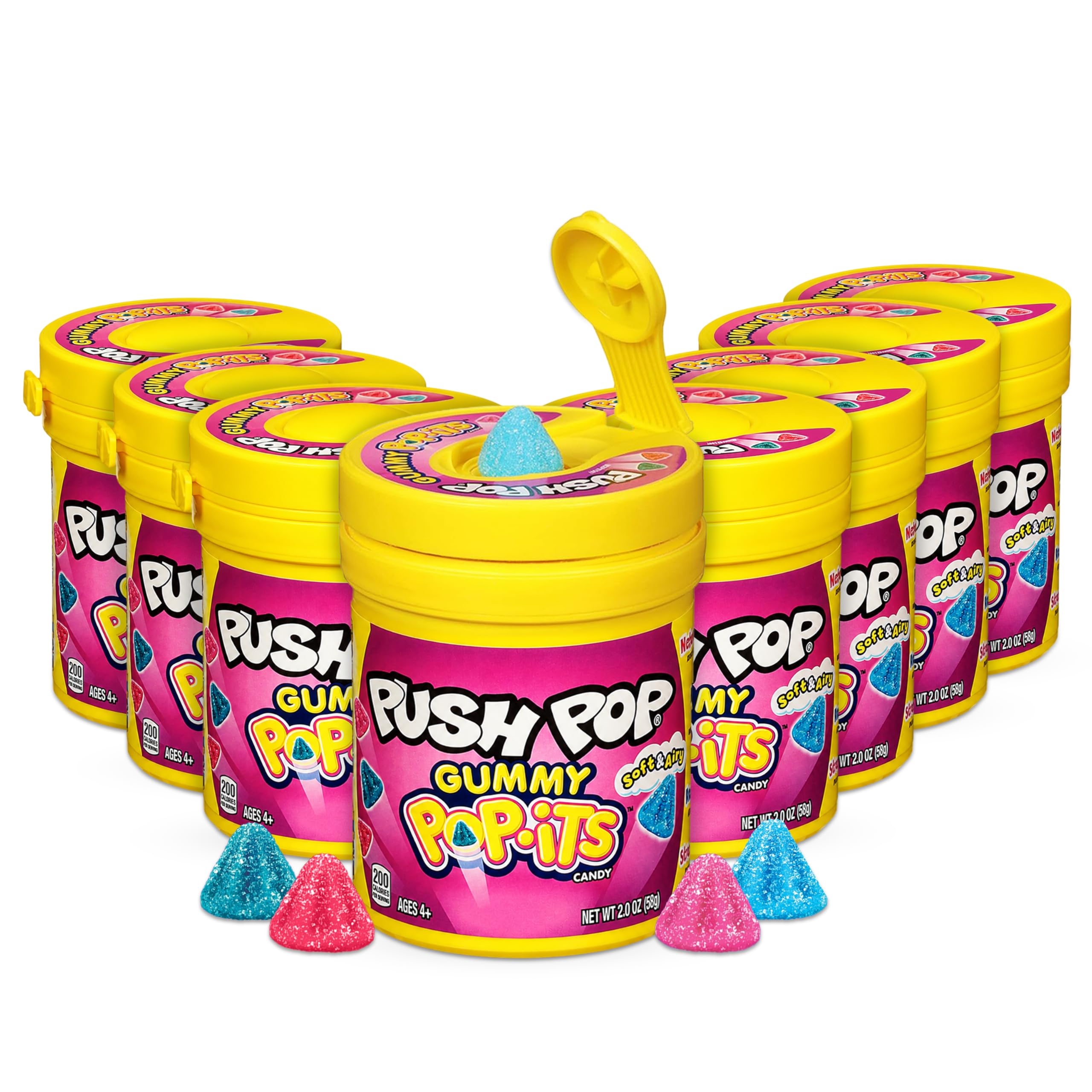 Amazon.co.jp: Push Pop Pop-Its Gummy Candy - 8 Count Gummy Easter