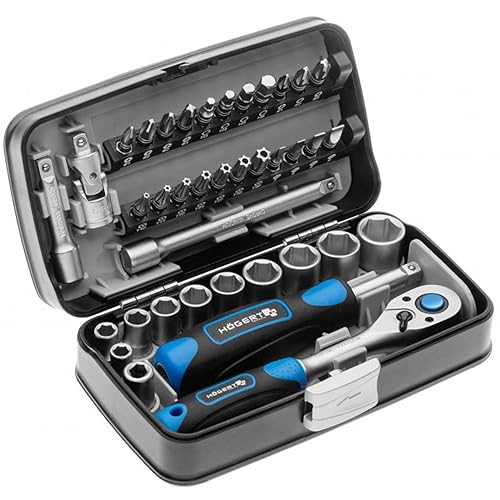 Högert HT1R462 Coffret à outils Jeu de douilles tournevis à
