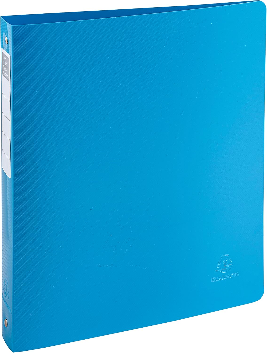 Exacompta - Ref. 51140E - Set of 4 Bee Blue semi-rigid binders - 4 round rings 30 mm diameter - 40 mm spine - external dimensions 32 x 26.8 cm - A4 maxi file format - assorted colors