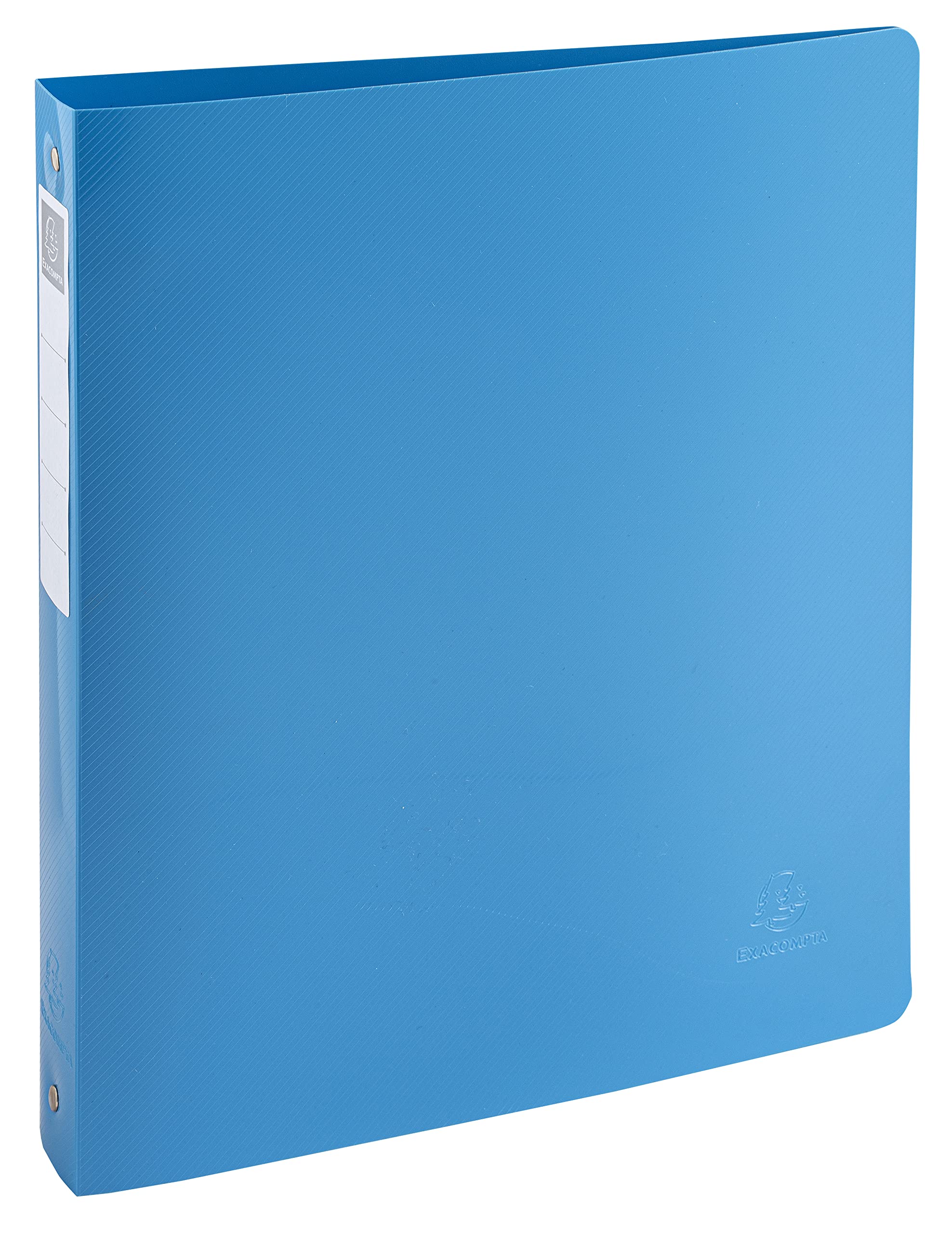 Exacompta 12 raccoglitori semirigidi Bee Blue A4 4 anelli assortiti