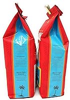 Vista 3 de Lion Coffee VAINILLA MACADAMIA Smooth & Nutty Ground (dos bolsas de 10 onzas) con cuchara de café de 0.35 onzas en sobre corrugado a prueba