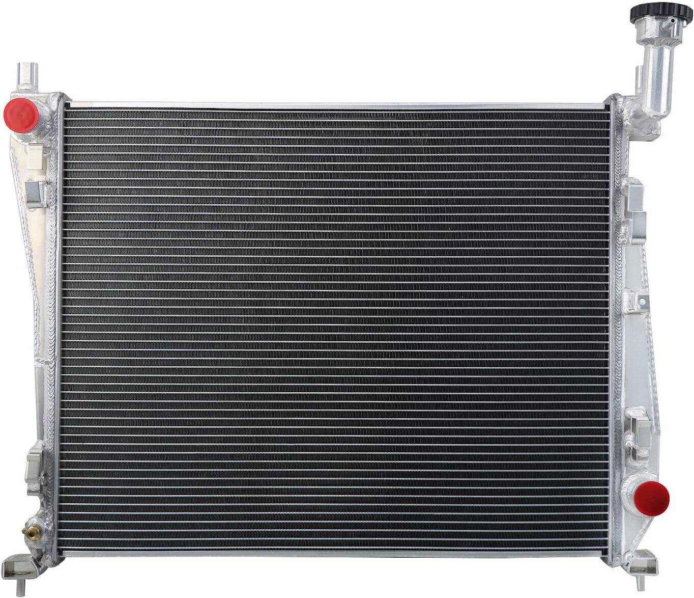 Racing Radiator for 2011-2021 Jeep Grand Cherokee Dodge Durango GT Limited 3.6l 5.7l SRT Summit All Aluminum