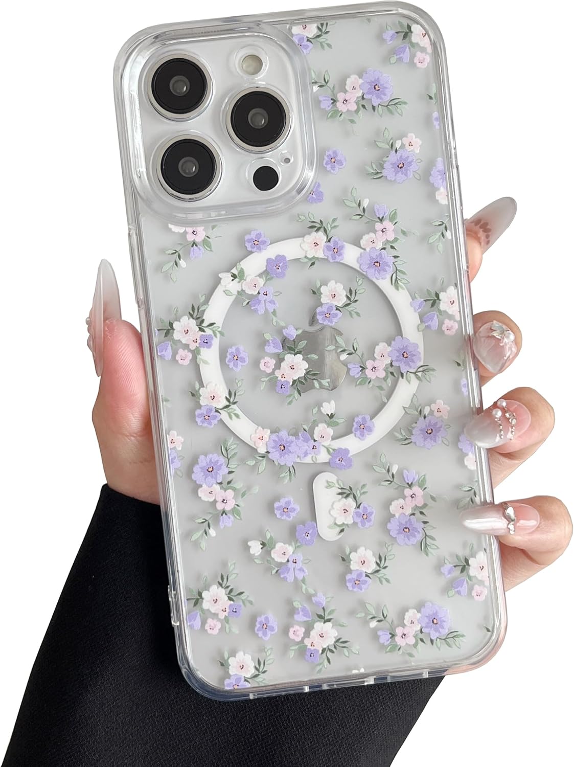 XTCASE Cover Con Cordino Per IPhone 14, Custodia Trasparente Con