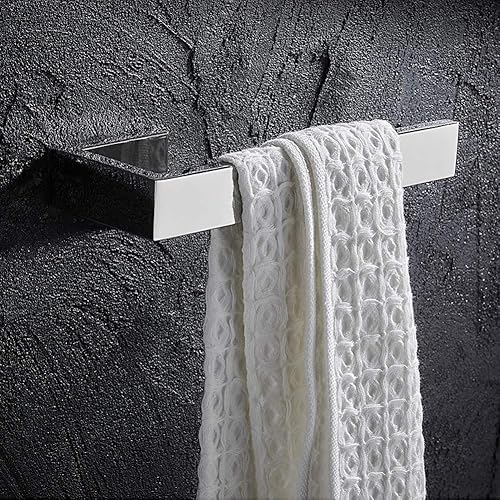 Toallero, toallero de mano de acero inoxidable SUS 304, accesorios de baño, toallero, estilo contemporáneo, níquel cepillado montado en la pared