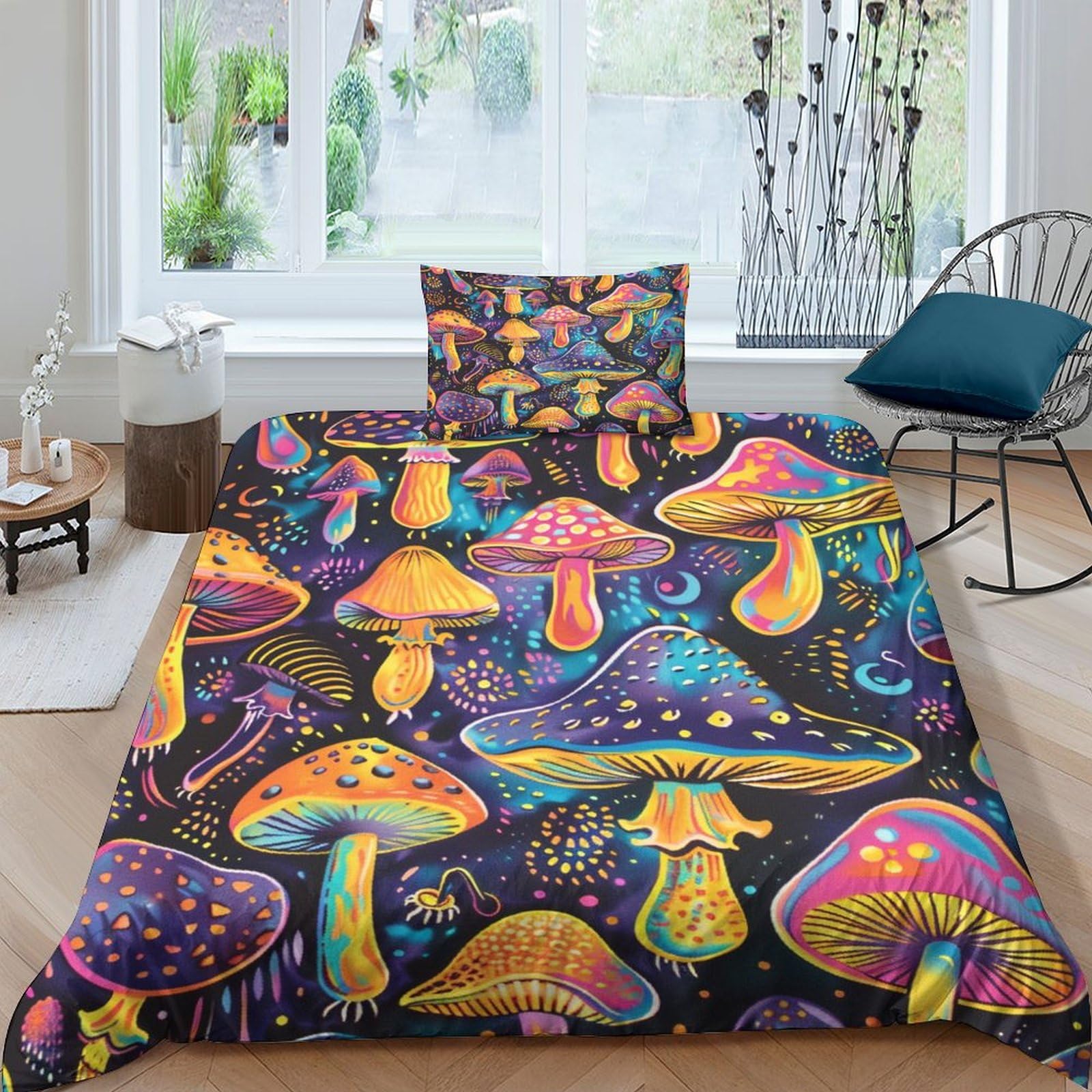 Parure de lit qualité hôtelière microfibre ultra douce 3 pièces lit simple