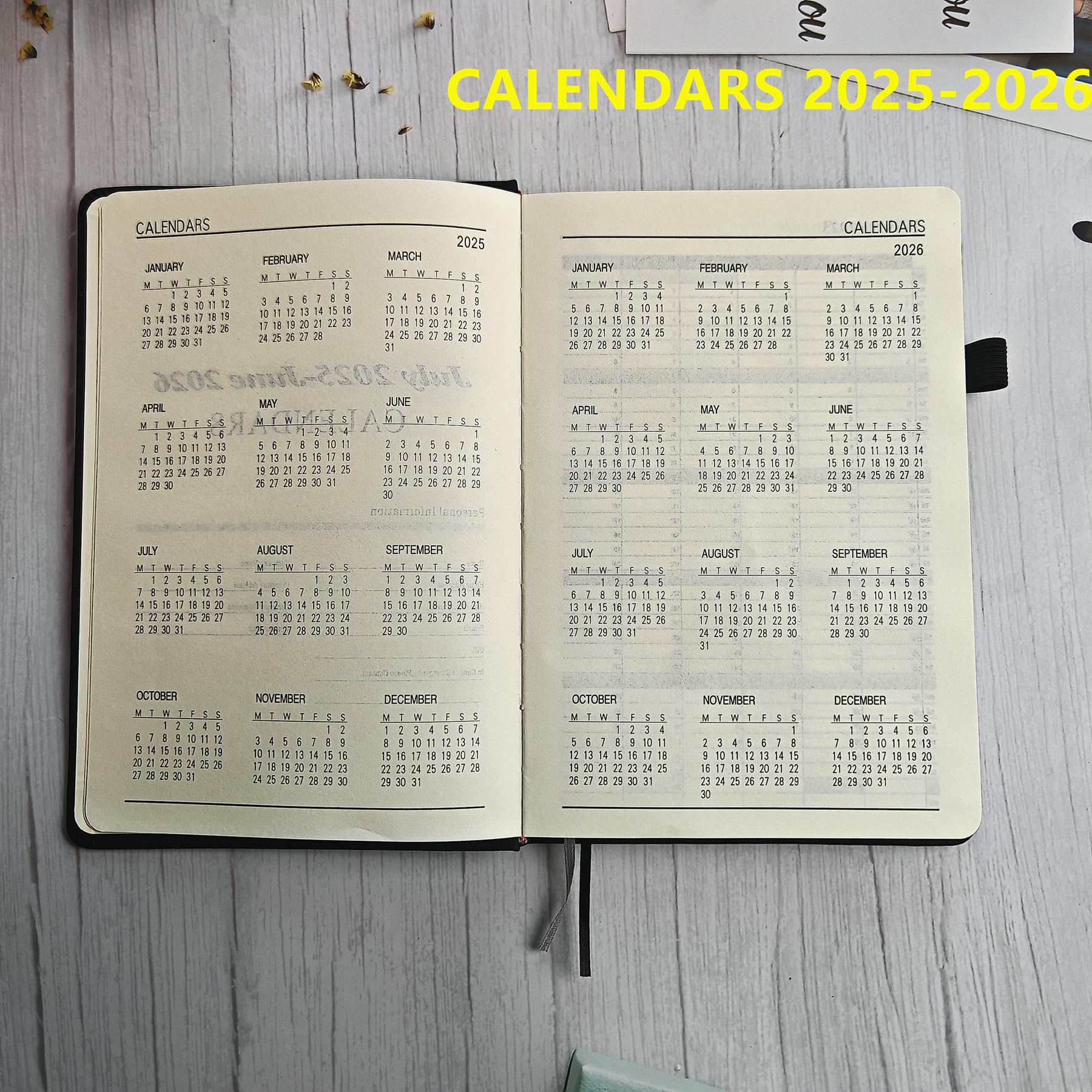 Diary 2026 A5 2025-2026 A5 Day Per Page Diary – Mid-Year Planner From ...