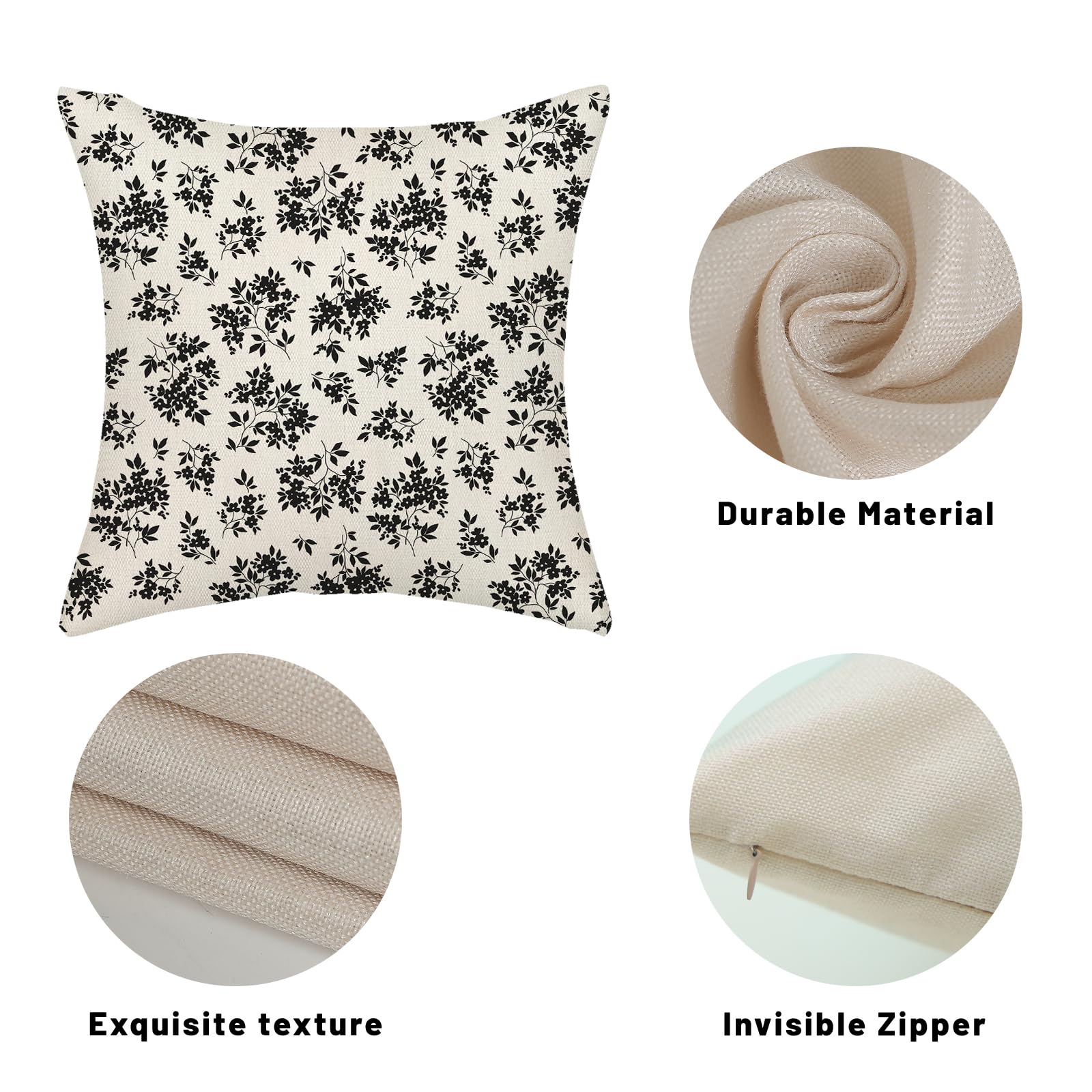 AGAYNA Juego De 2 Fundas De Almohada De Invierno De 16 X 16 Pulgadas Diseno De