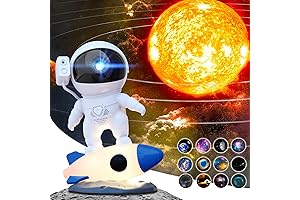 HD Astronaut Planetarium Projector: Immersive Galaxy Projection for Adults