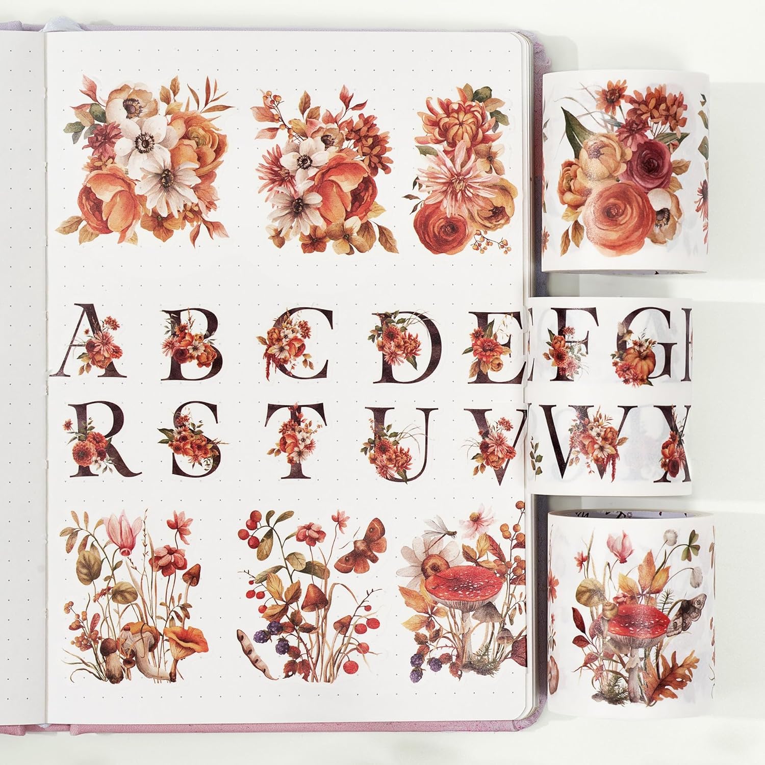 Juego De Pegatinas Washi De Cuento De Hadas Para álbum De Recort