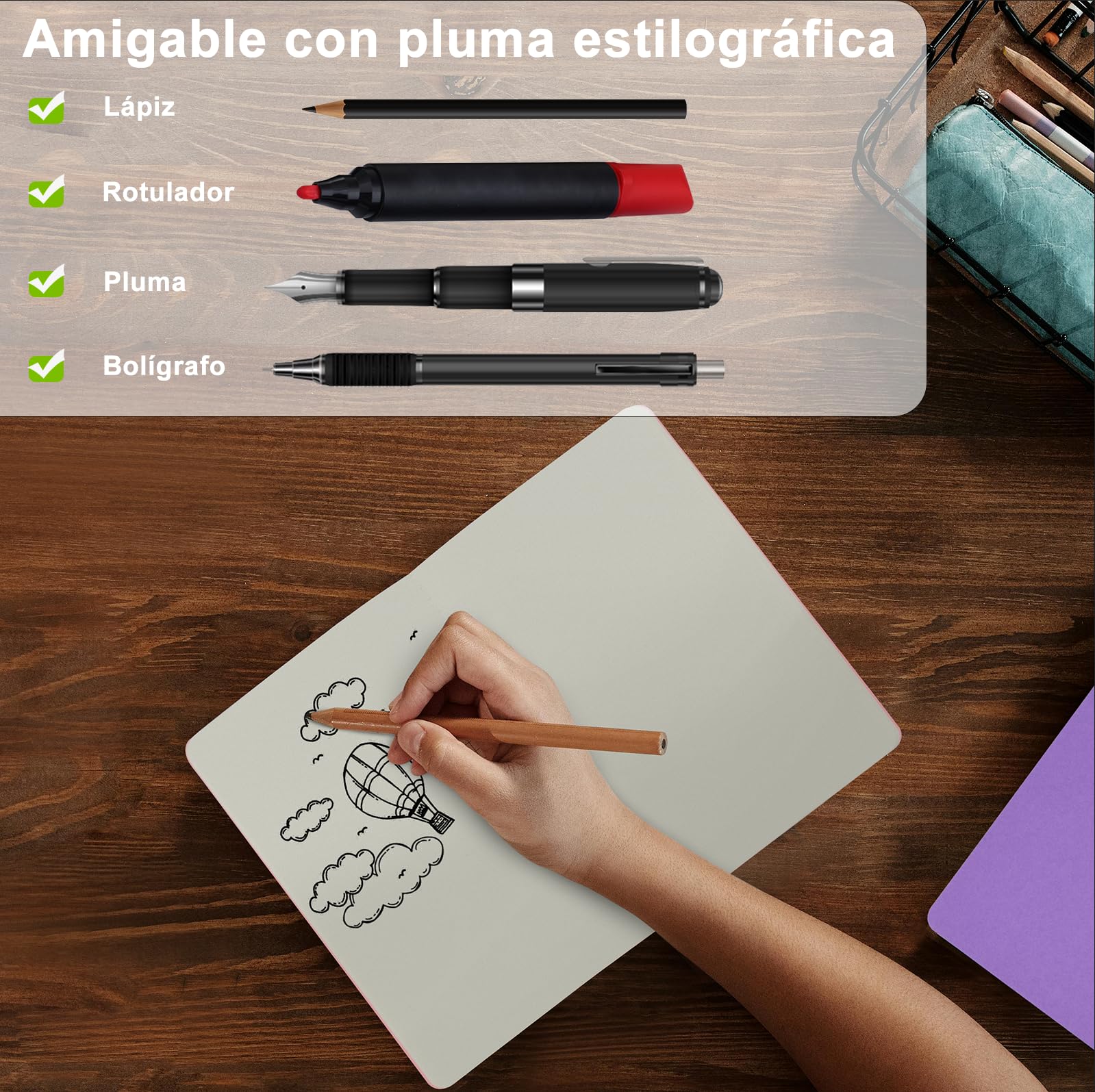 ZCZN Cuaderno A5 Paquete de 12, Libretas en Blanco de 30 Hojas/ 60 Páginas para Dibujo Diario Notas Estudio Agenda - 12 Colores Mixtos