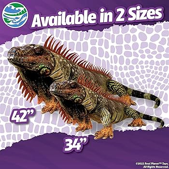 ※超激レア!!  Logan イグアナ トカゲ ぬいぐるみ Amazon.co.jp: Real Planet 34インチ イグアナぬいぐるみ