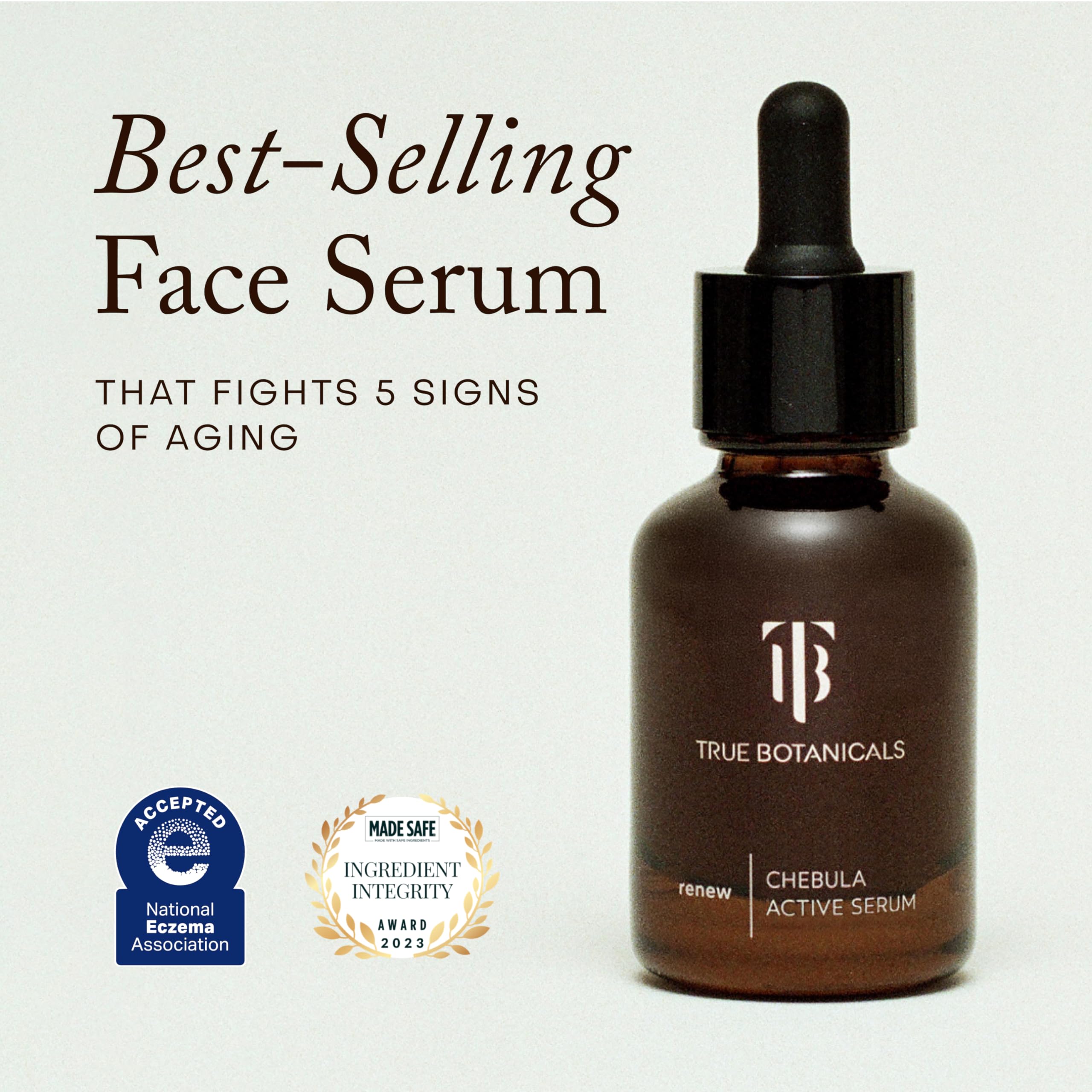 True Botanicals - Naturalne serum Chebula Active | czysta, nietoksyczna, naturalna pielęgnacja skóry (30 ml)