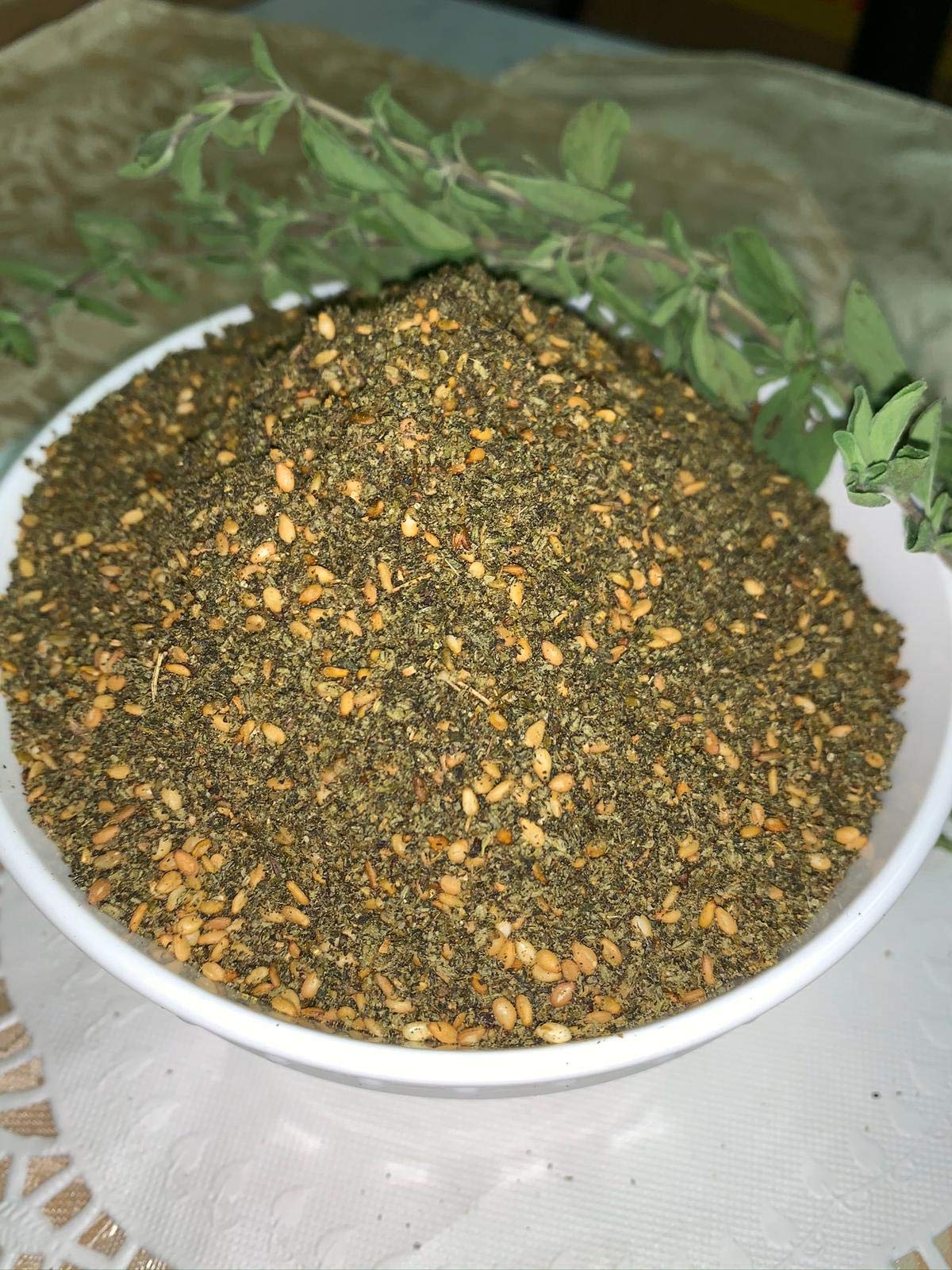 Tahoon Food Zaatar SpiceReal Za'atar Seasoning Mediterranean Spice