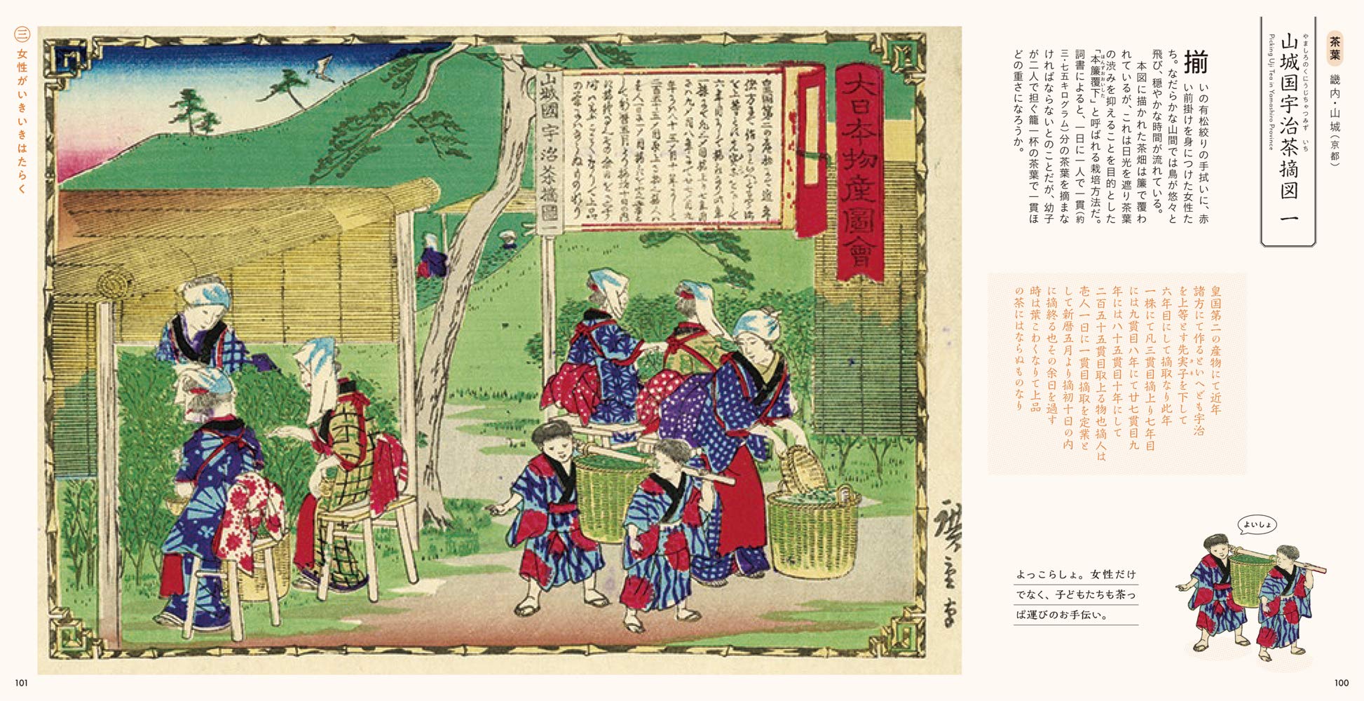 一立斎廣重の大日本物産図会 一立斎廣重の大日本物産図会