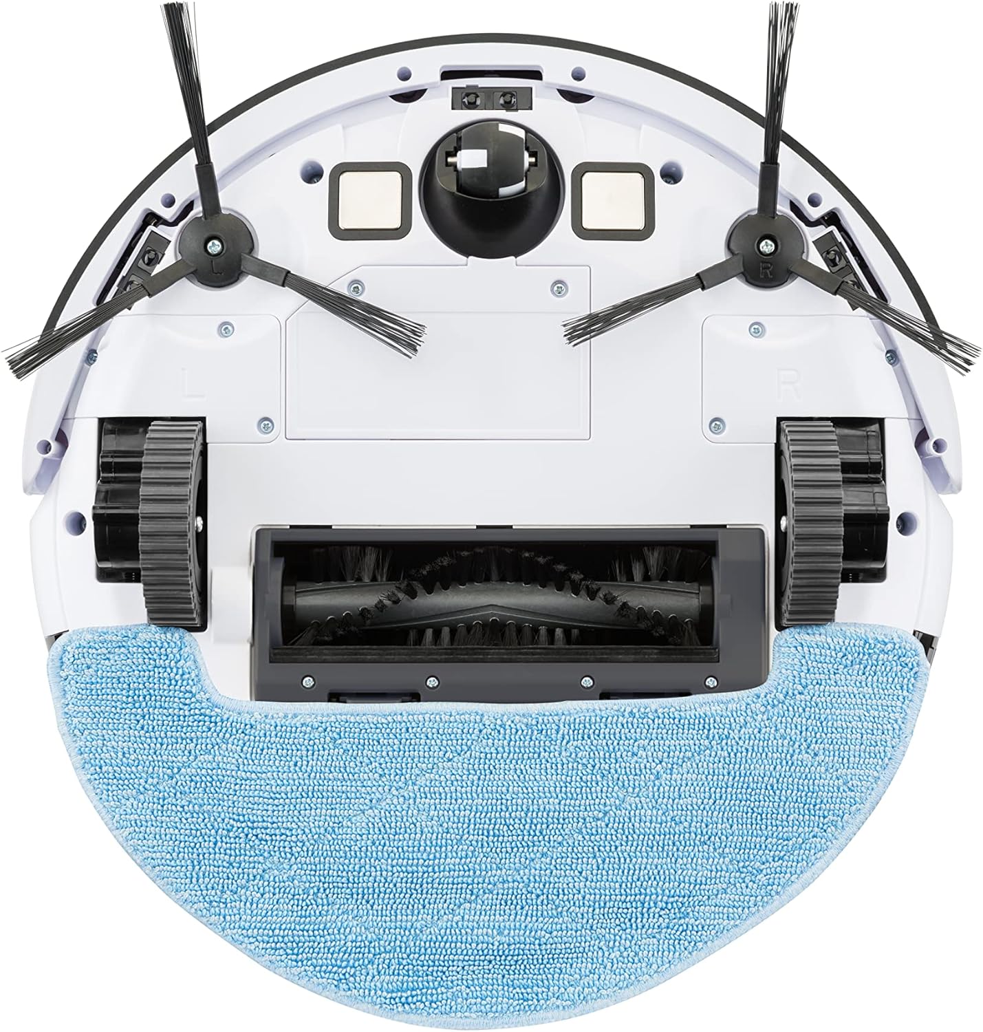 Water tank and mop pad attachment