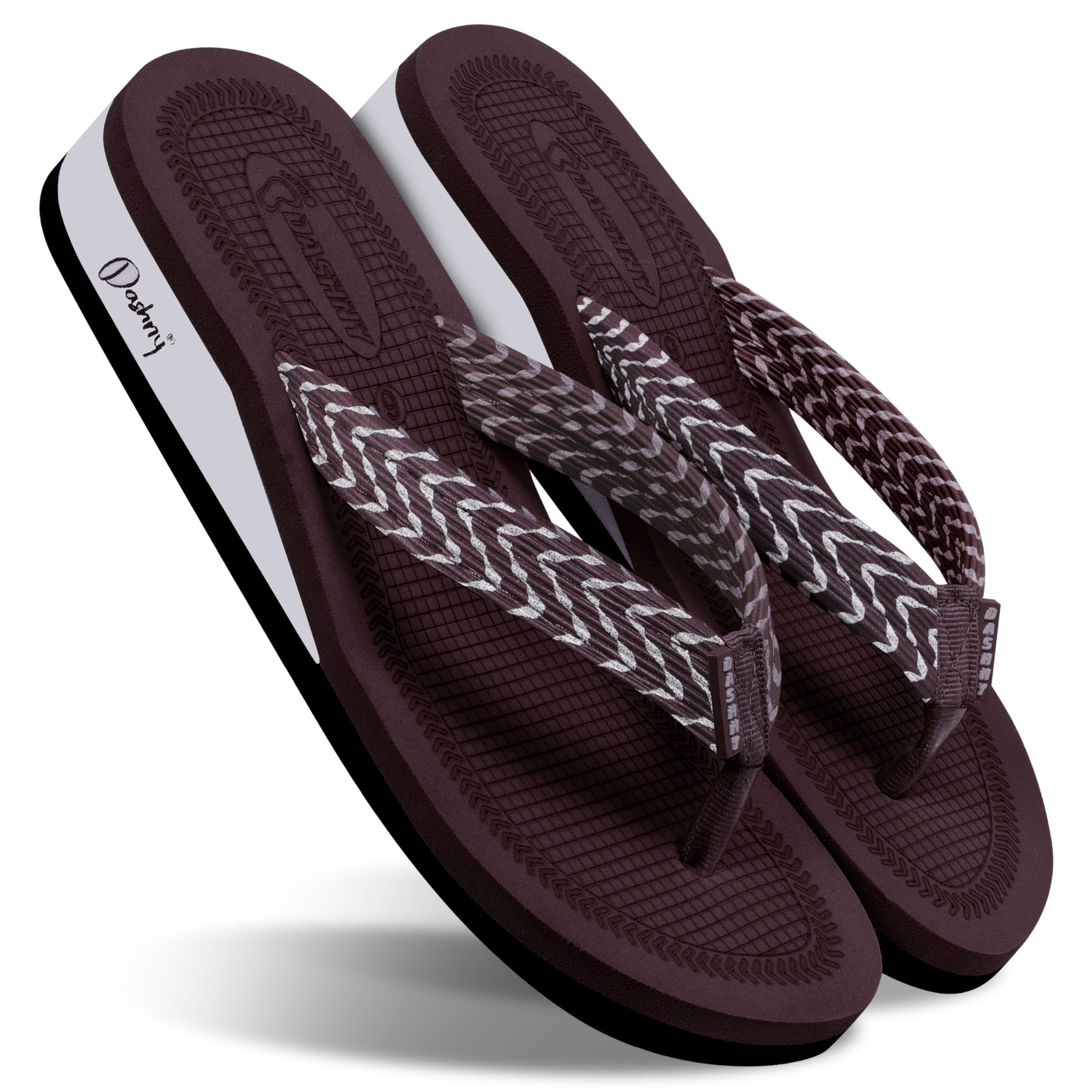 Women's (1434) |Extra Super Soft Comfortable Slippers |Brown Casual Slides Slippers