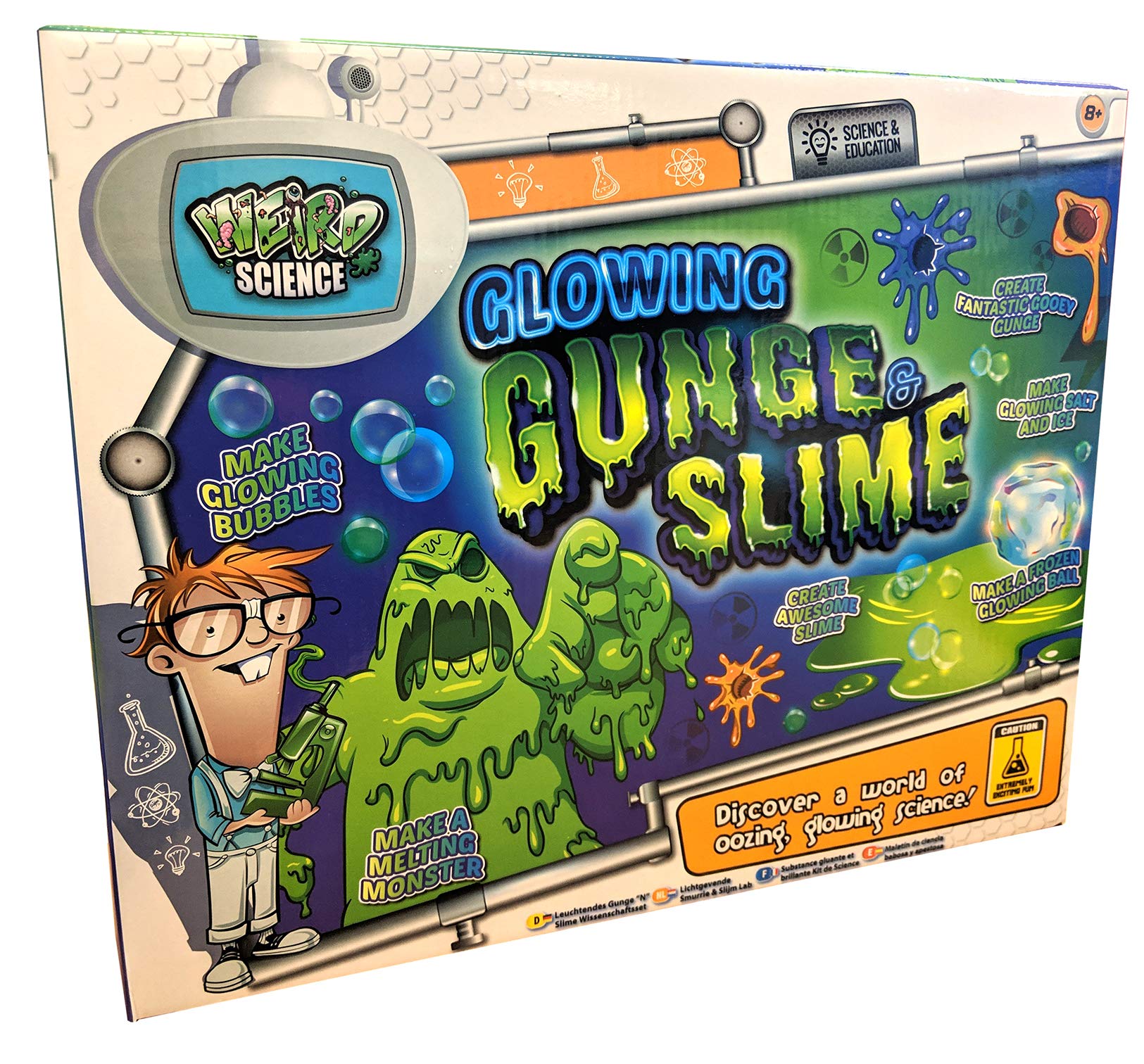 Grafix RMS-44-0025-D Weird Science Ooze N Slime Science Experiment