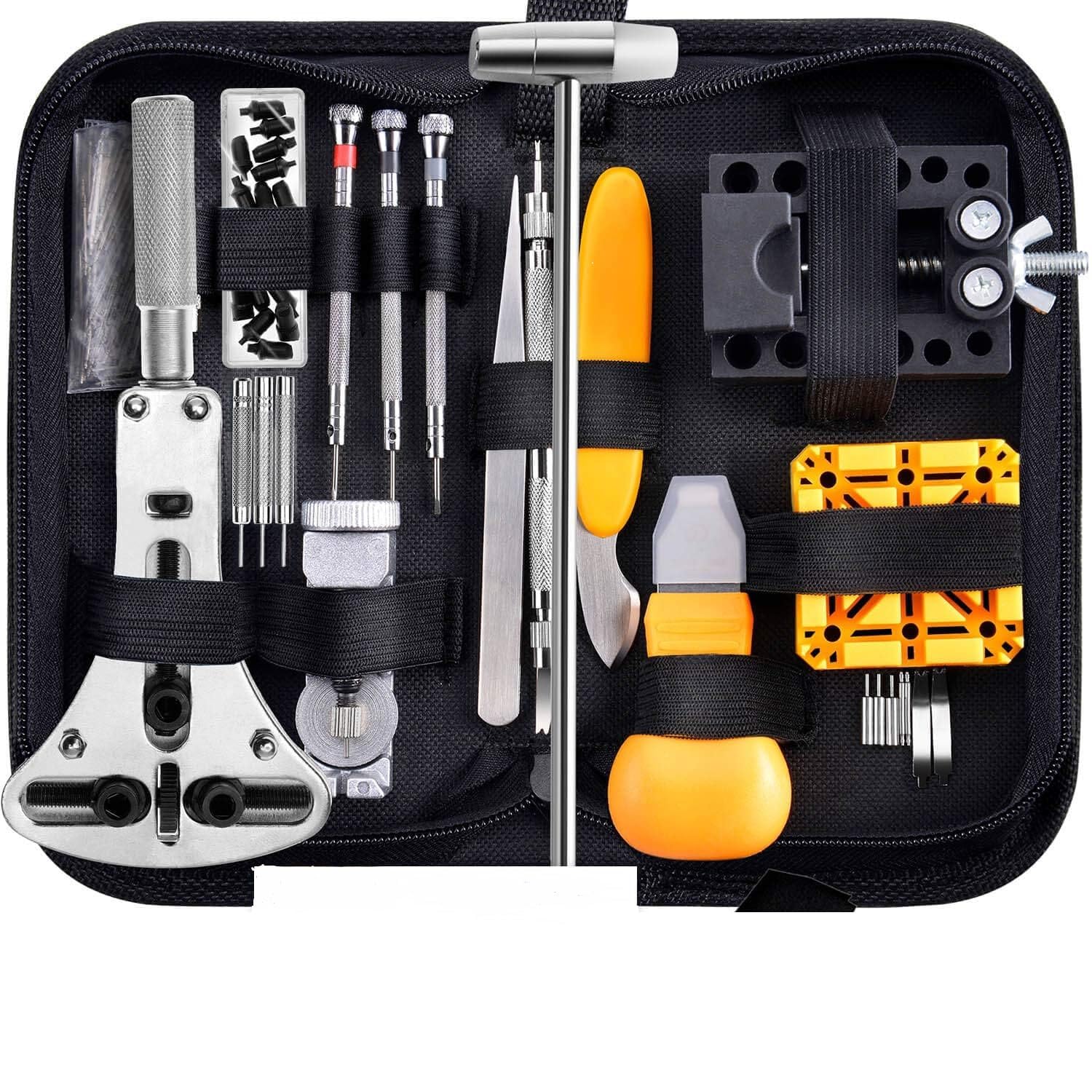 Watch Repair Kit, Rangwell 187Pcs Watch Tool Kit with Watch Link Pin Remover Tools and Watch Back Case Removal Tools for Watch Strap Remover, Watch Battery Replacement, Watch Band Sizing, Watch Repair (B0CGJ34Q5H) Amazon Price History, Amazon Price Tracker
