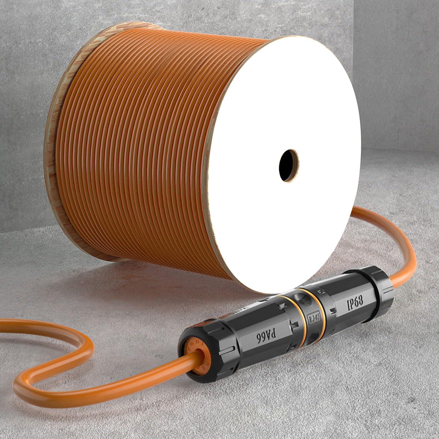 IP68 Waterproof CAT6A RJ45 Coupler 10 GB Shielded Pure Copper Ethernet Coupler, IP68 Waterproof Ethernet Outdoor LAN Cable Connector for Cat5/Cat6/Cat6A/Cat7/Cat8 Ethernet Cable (10 PCS Female)