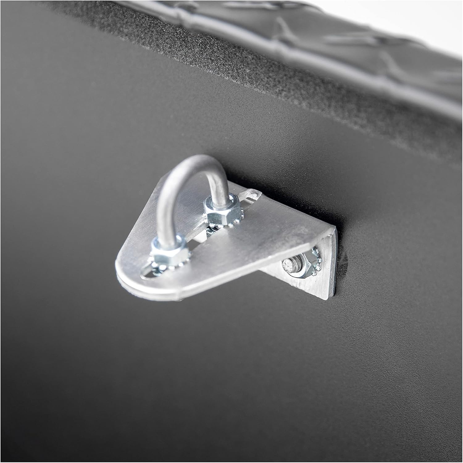 UWS EC10033 Secure Lock 72-Inch Matte Black Heavy-Wall Aluminum Truck Tool Box with Low Profile, RigidCore Lid