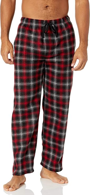 Varsity Men's Knit Fleece Pant and Jersey Top Pajama Set