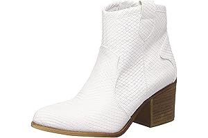 Women's Unite Metallic Western Snake Skin Booties