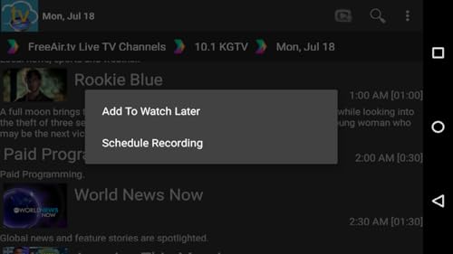 FreeAir.tv: Live TV anywhere. Simply choose your TV service, tune in, record and watch whenever. Con