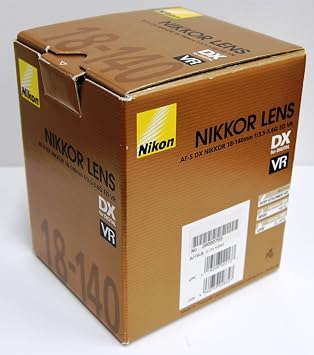 Nikon AF-S DX NIKKOR 18-140mm f/3.5-5.6G ED VR Nikon DX Format High Magnification Zoom Lens