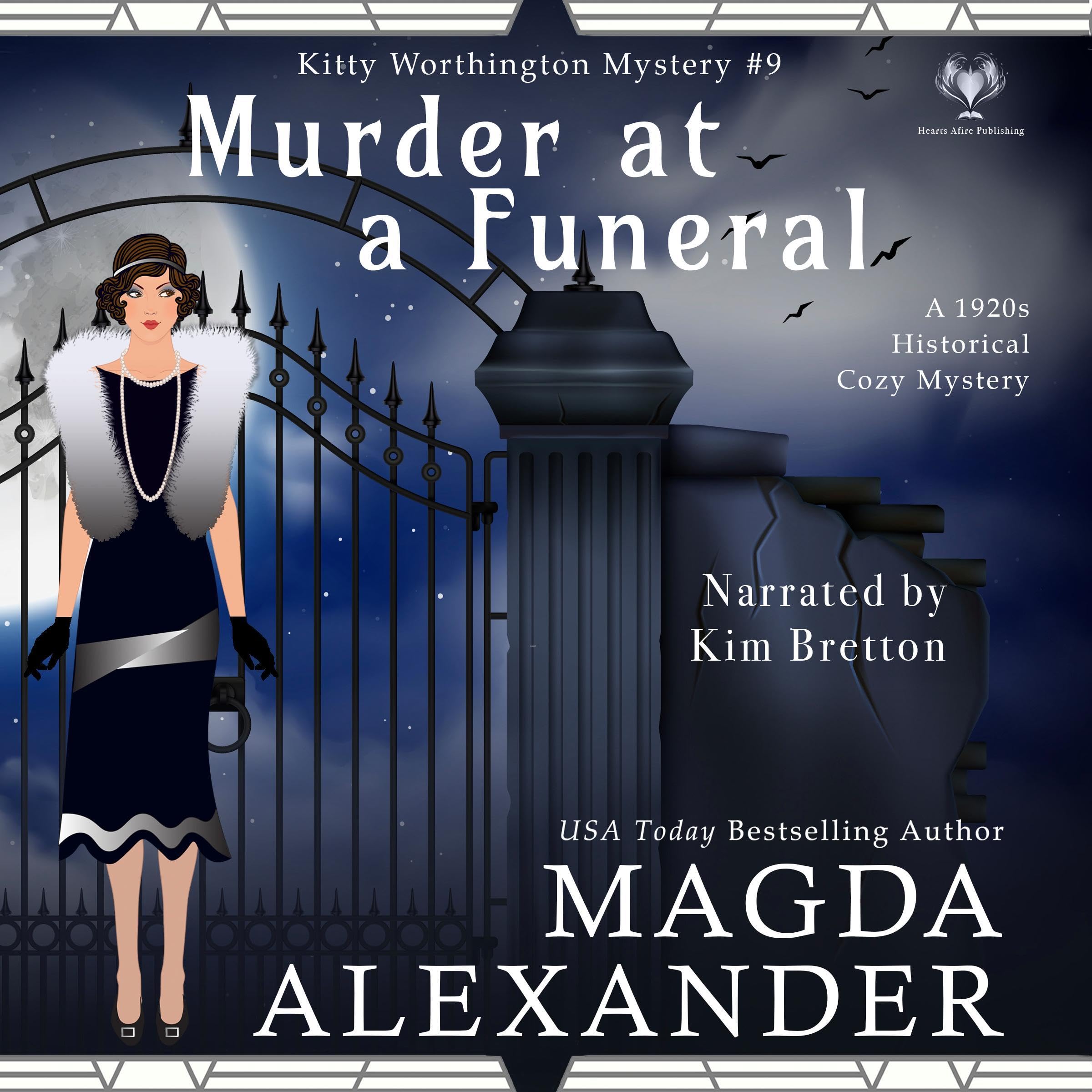 Cover art for Murder at a Funeral: A 1920s Historical Cozy Mystery