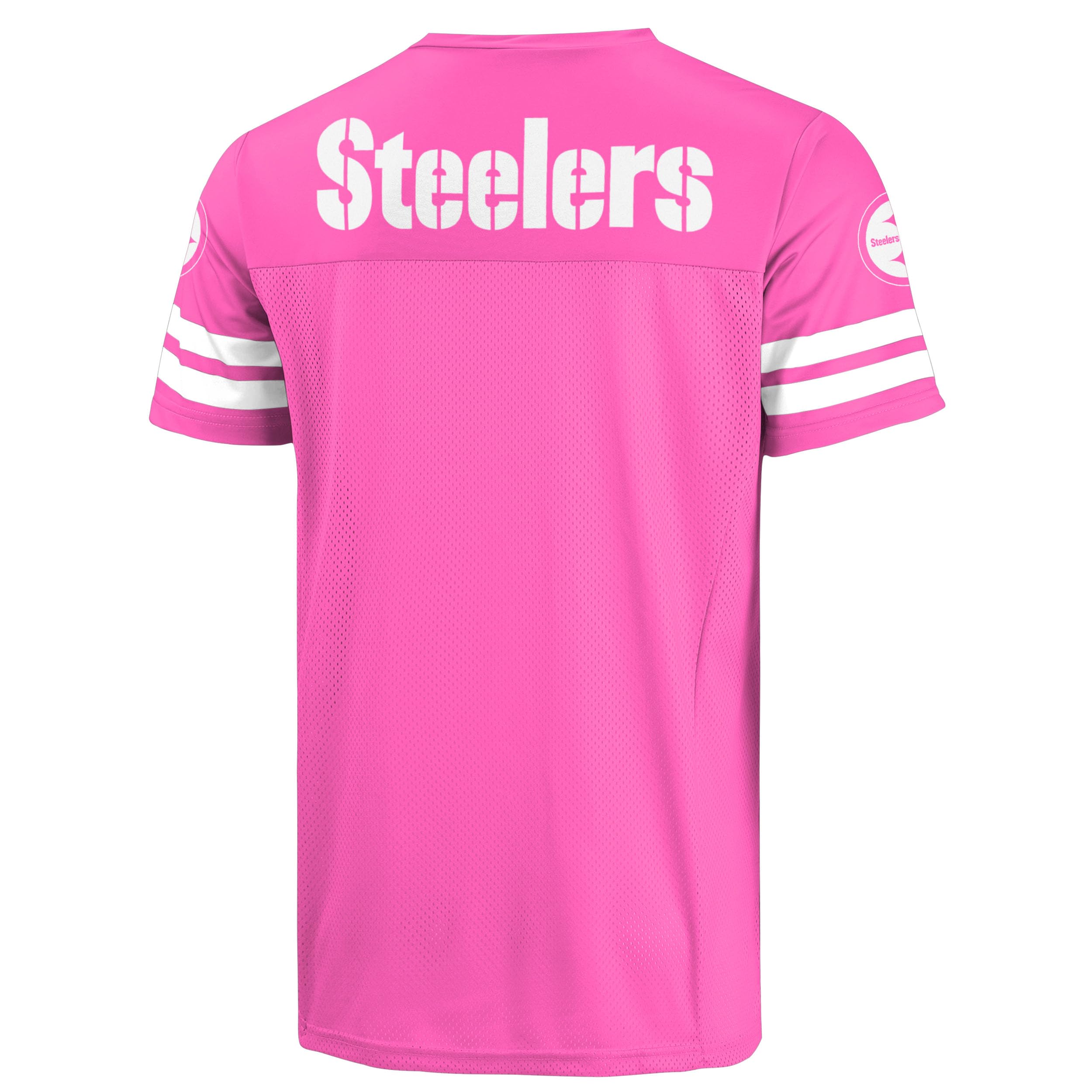 FOCO NFL Damen Offizielles Lizenzprodukt Primary Logo Pink Game Day Fußballtrikot