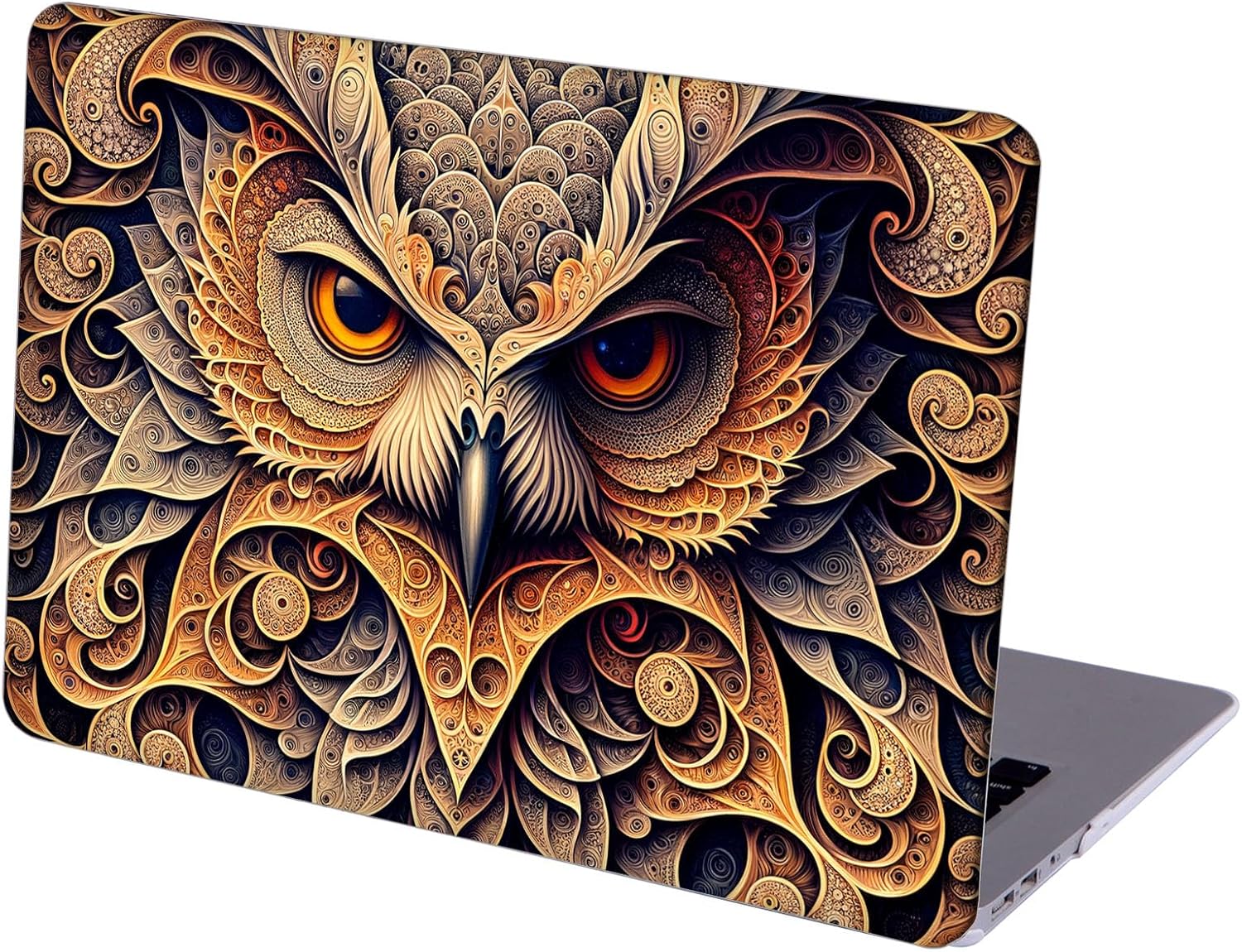 Compatible with MacBook Neo 13-inch, Hard Shell Case with Keyboard Cover and Screen Protector (A3404 A18 Pro chip, 2026 Release) - Owl MC22683