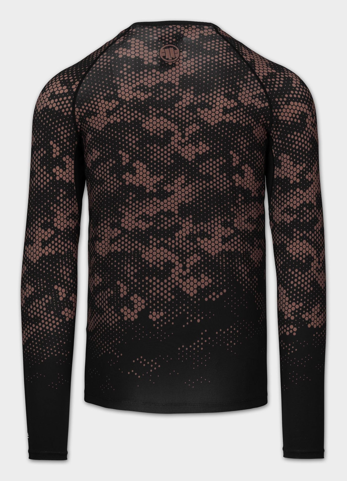 PITBULL - Herren Rashguard Langarm Shirt HEX CAMO Hilltop, Longsleeve