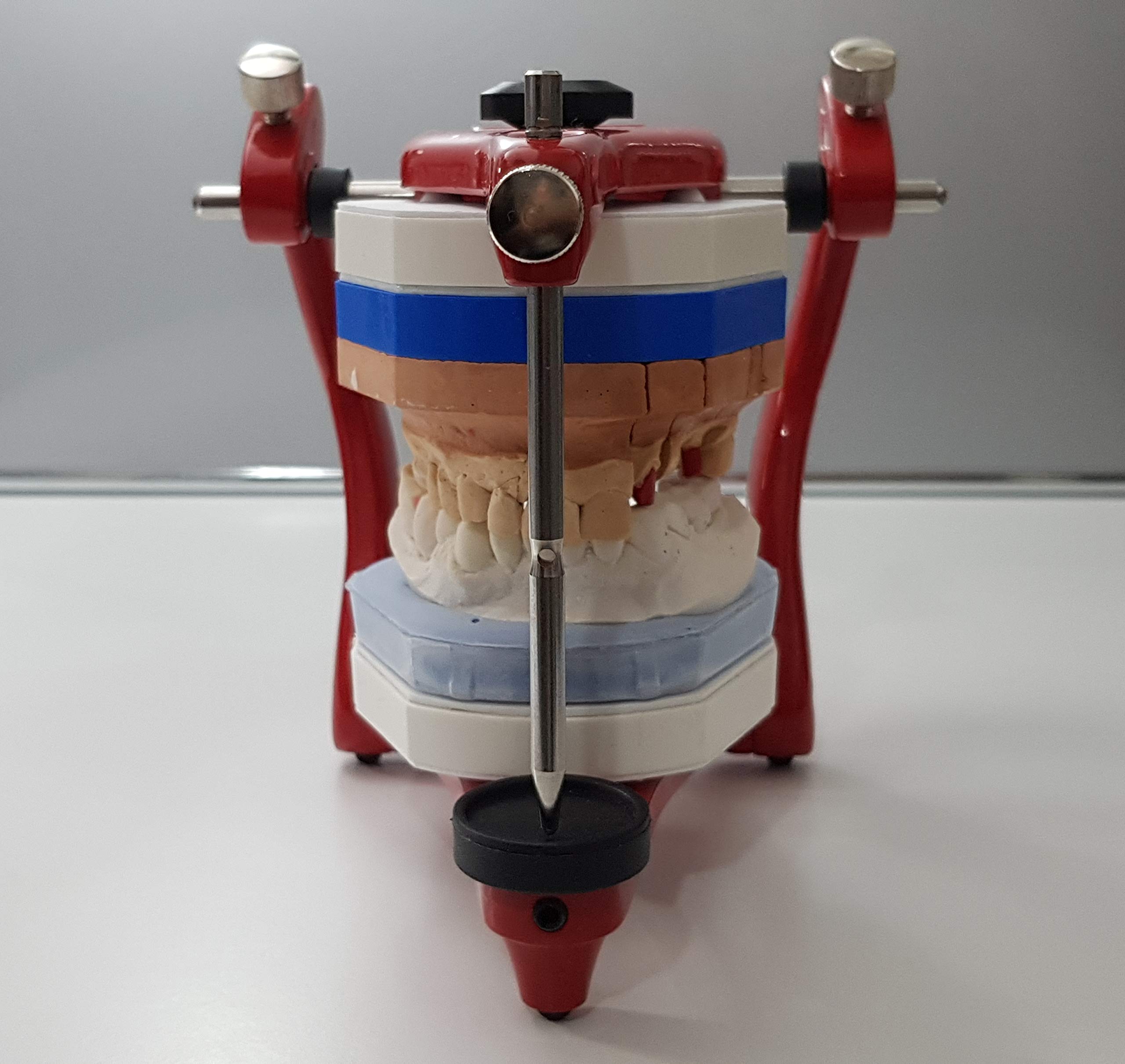 KIT porta placchette dentali per articolatore dentale (NON INCLUSO) per laboratorio odontotecnico SENZA ARTICOLATORE