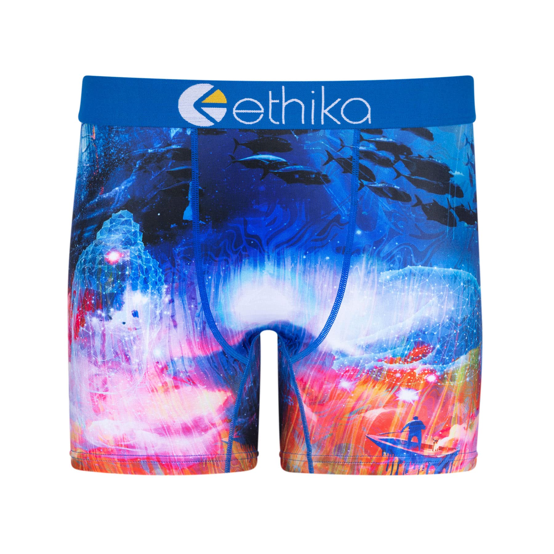 Ethika Mens MID Boxer Brief | Color Trip