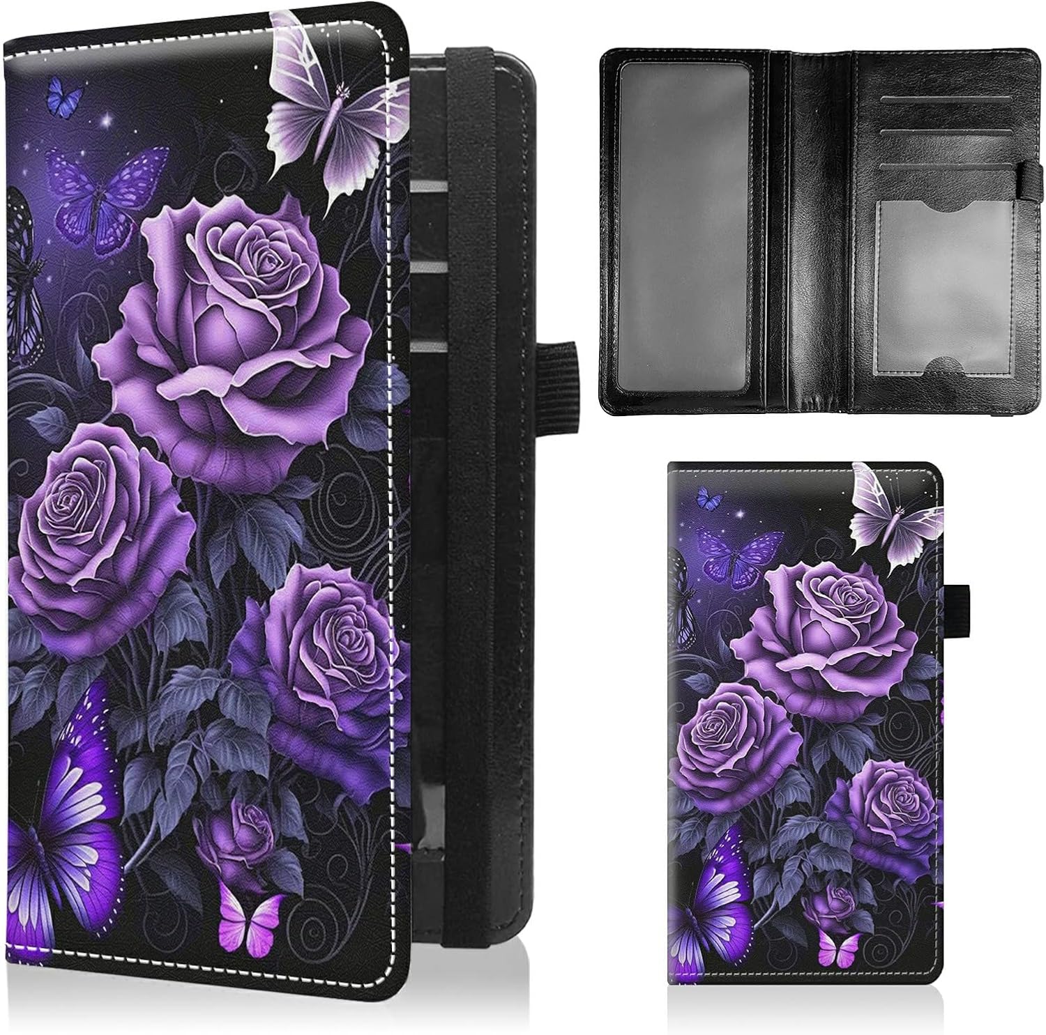 BFSEROBJ Checkbook Covers for Personal Checkbook Duplicate